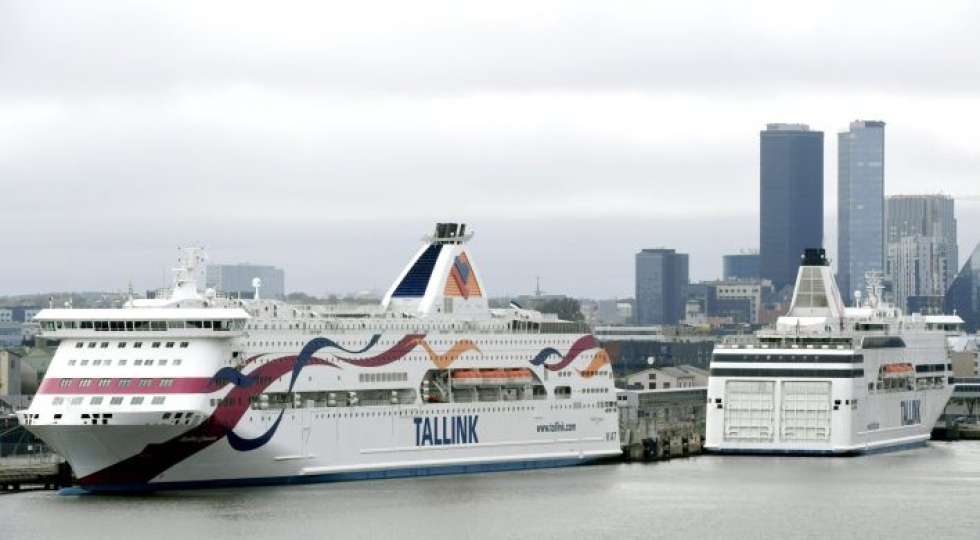 Koronapandemia on iskenyt pahasti myös Tallink Siljan matkustaliikenteeseen. LEHTIKUVA / HEIKKI SAUKKOMAA