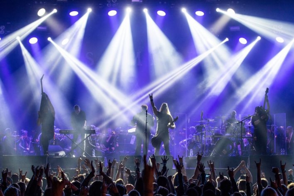 Insomnium esiintyi Ilosaarirockissa vuonna 2017. Yhtyeen on määrä esiintyä festivaalilla myös ensi kesänä.