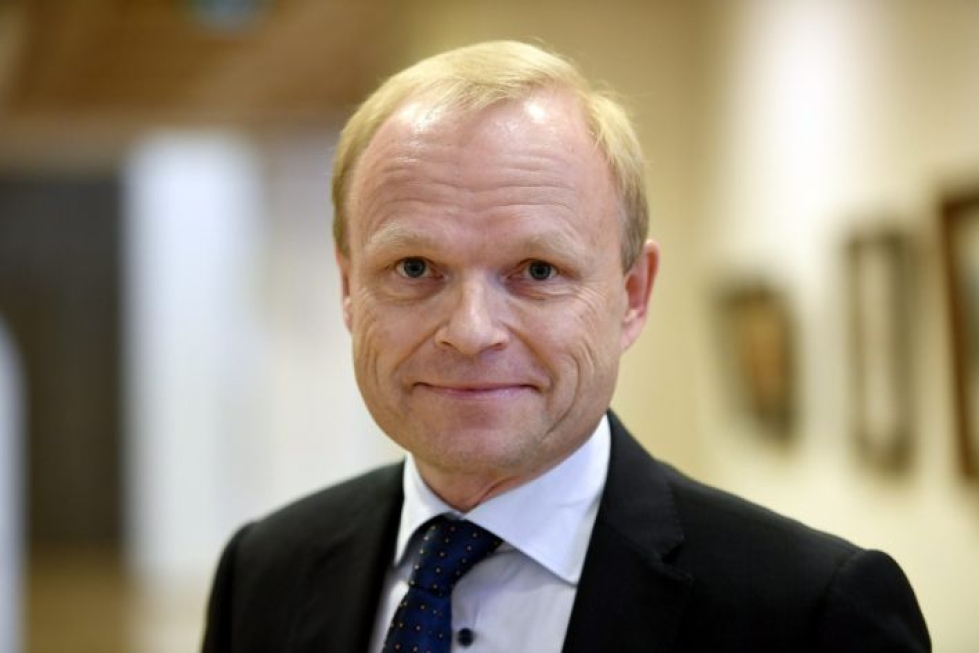 Pekka Lundmark on johtanut Fortumia vuodesta 2015. LEHTIKUVA / HEIKKI SAUKKOMAA