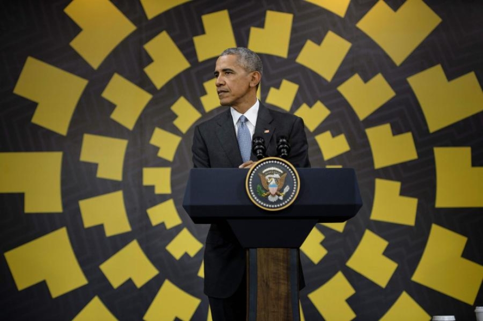 Yhdysvaltain presidentti Barack Obama haluaa löytää tien ulos Ukrainan konfliktista ennen kautensa loppua. LEHTIKUVA/AFP