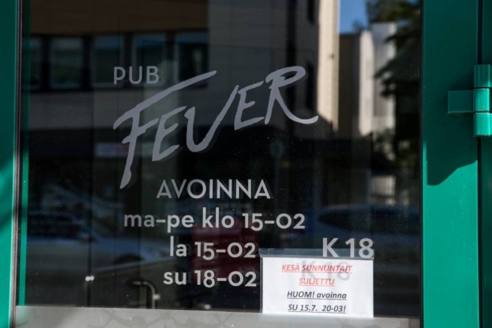 Pub Fever on avoinna rokkisunnuntaina kolmeen asti.