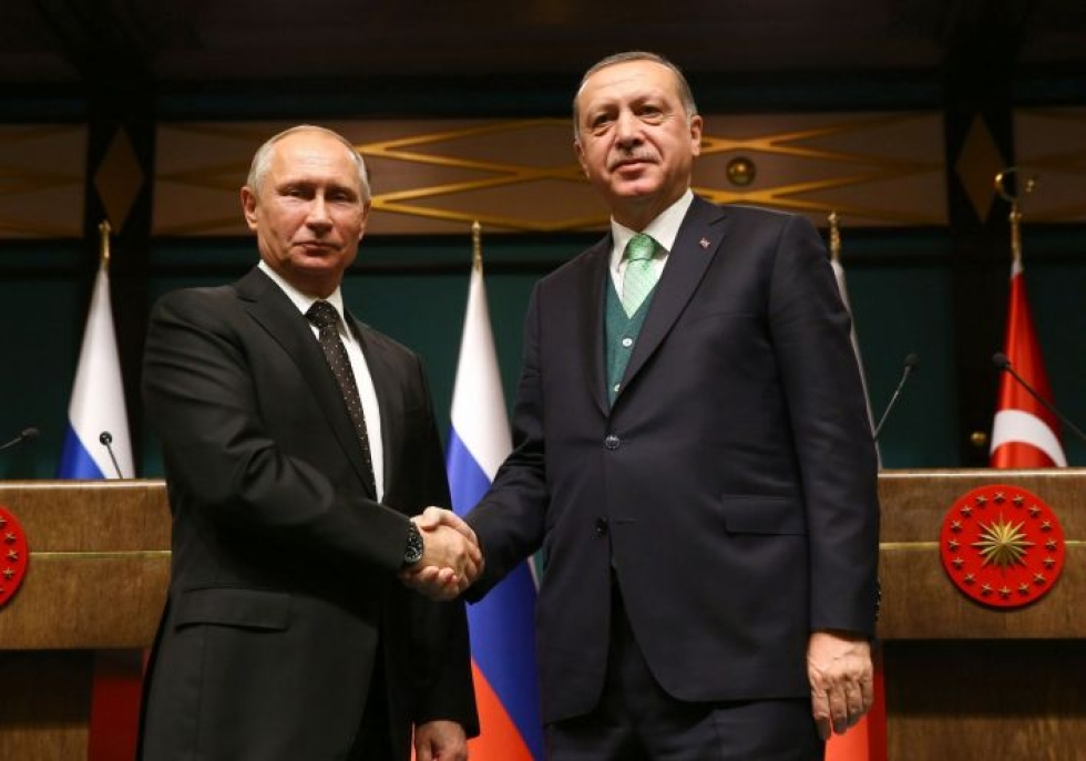 Venäjän ja Turkin lähentyminen on ärsyttänyt Yhdysvaltoja. Lehtikuva / AFP