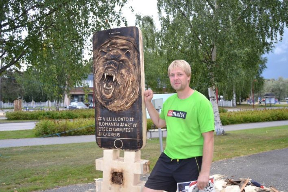 Pavel Muntijev Pietarista voitti Karhunveiston pitkän kisan mestaruuden teoksellaan Click "like" to nature.