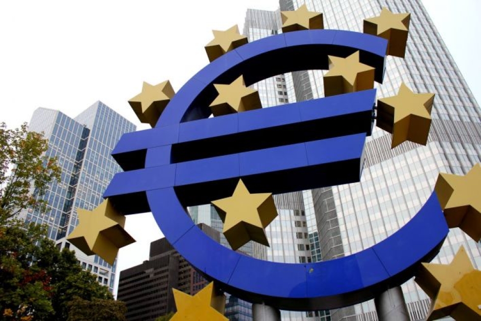 EKP:n pääkonttorista Saksan Frankfurtista ohjataan Euroopan rahapolitiikkaa.