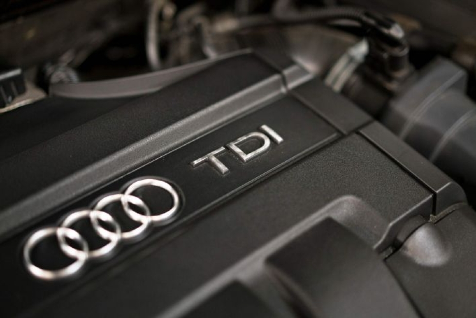 Audille on määrätty sakot poikkeamisesta dieselmoottoreita koskevista määräyksistä. LEHTIKUVA/AFP