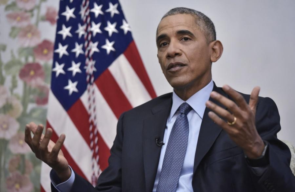 Lippuja Obaman puhetilaisuuteen on myyty netissä jopa 1000 dollarin kappalehintaan. Kuva: Lehtikuva/AFP
