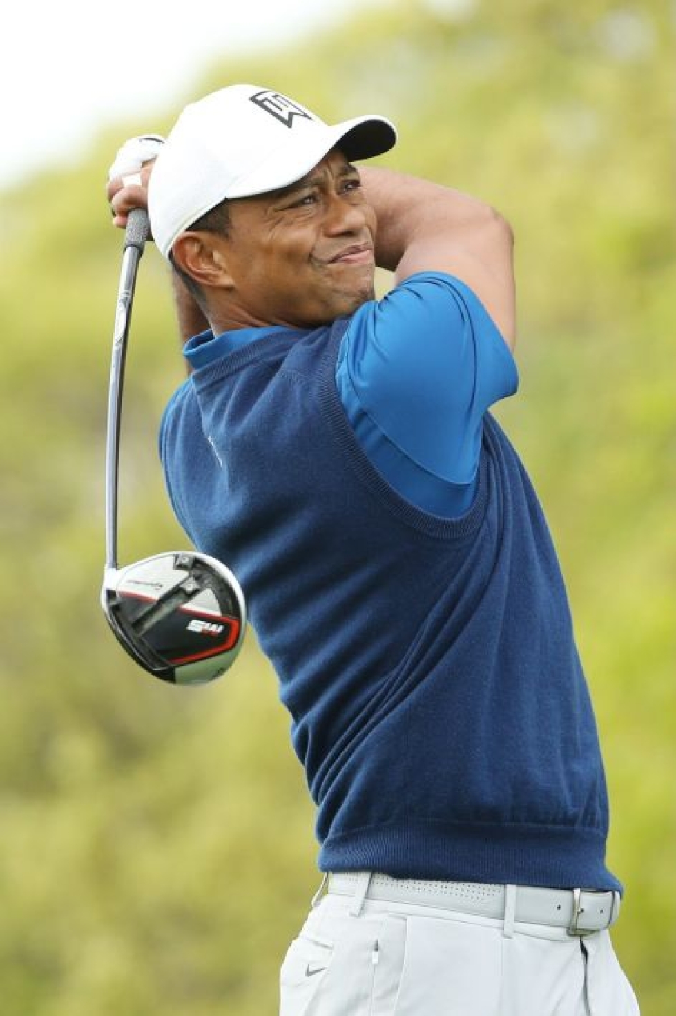 Tiger Woods kertoi viettäneensä paljon aikaa lastensa kanssa. Hän on myös pelannut tennistä ennemmän kuin koskaan aiemmin. LEHTIKUVA/AFP