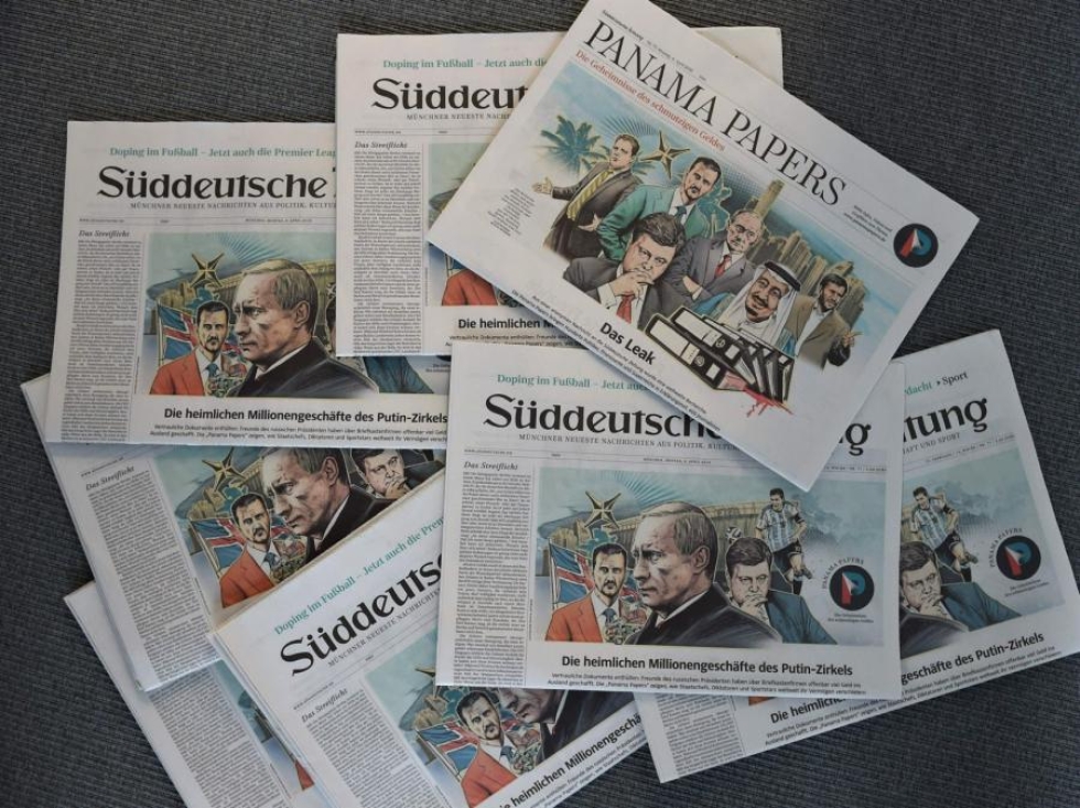 Muun muassa Süddeutsche Zeitungille ja osoittamassaan kirjeessä lähde toteaa, että mediatalot ovat toimineet oikein kieltäytyessään luovuttamasta materiaalia. Lehtikuva/AFP