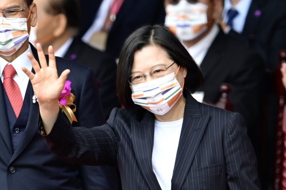 Kiina on voimistanut painostustaan Taiwania kohtaan siitä lähtien, kun Taiwanin presidentiksi valittiin 2016 Tsai Ing-wen. LEHTIKUVA/AFP