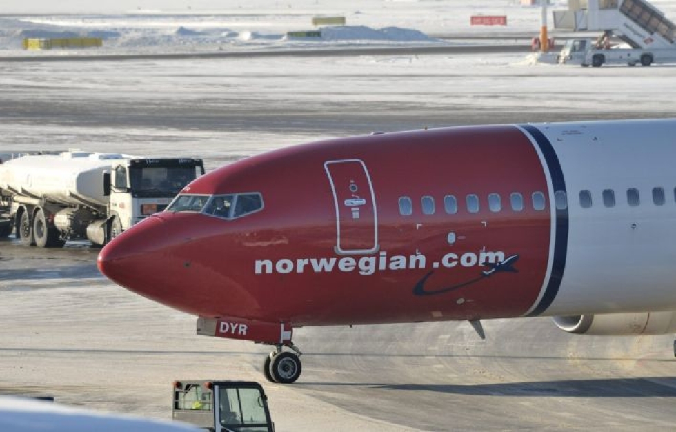 Norwegianin raju laajentumisvauhti on heikentänyt yhtiön vakavaraisuutta. LEHTIKUVA / PEKKA SAKKI