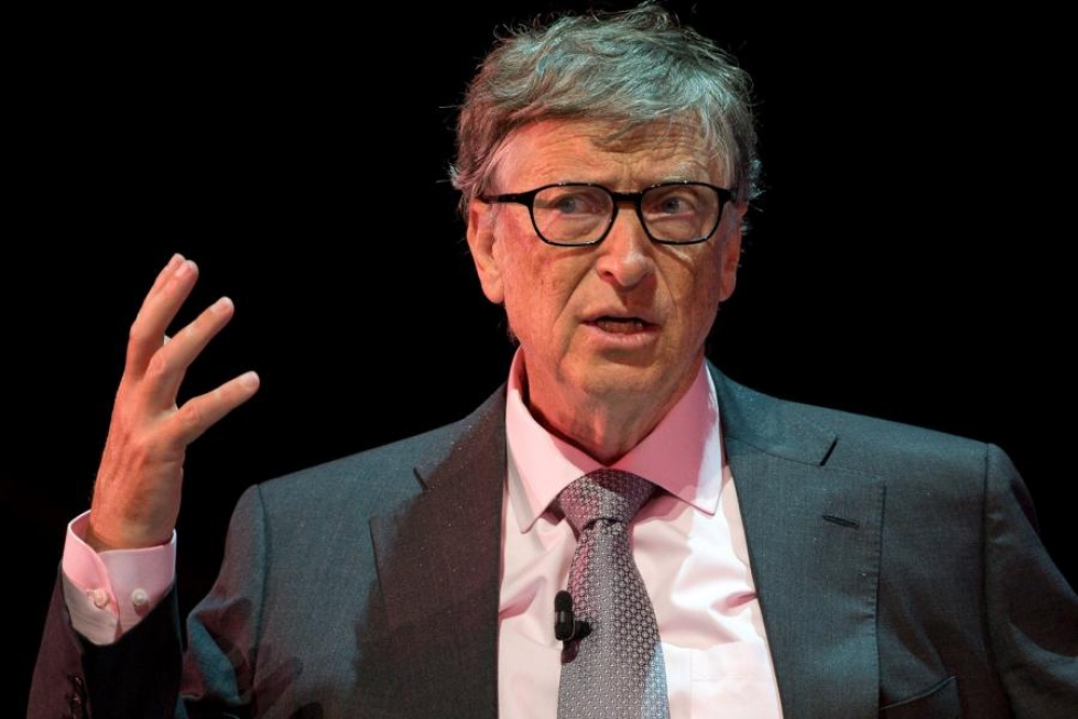 Bill Gates on yksi maailman kahdeksasta rikkaimmasta. He kaikki ovat miehiä. LEHTIKUVA/AFP