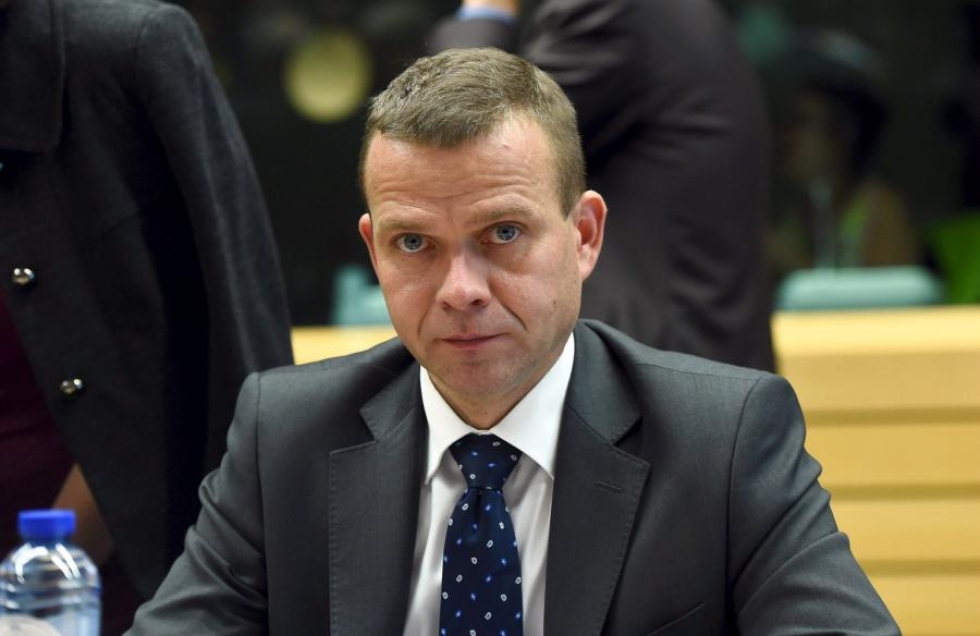 Sisäministeri Petteri Orpo (kok.) arvioi, että Slovakian puheenjohtajuus voi tehdä hyvää EU:lle, vaikka asetelma onkin "hieman haastava". LEHTIKUVA/AFP