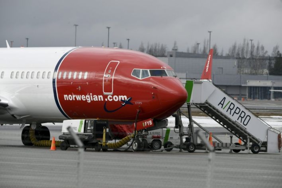 Norwegian sanoo keskittyvänsä nyt Euroopan lentoihin. LEHTIKUVA / Martti Kainulainen