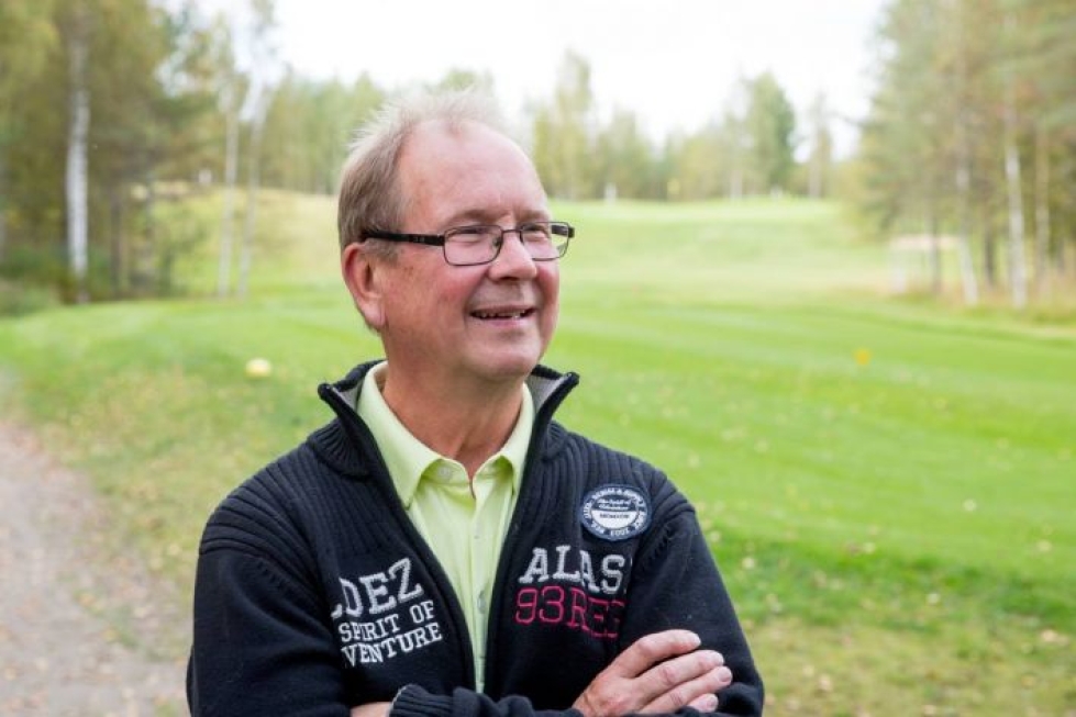 Outokummun Golfseuran toiminnanjohtaja Pertti Niiranen.