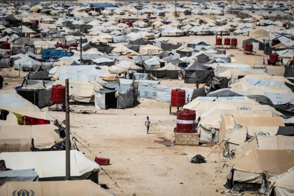 Tapaus on ensimmäinen Damaskoksen kautta koordinoitu palautus al-Holin leiriltä, joka on ollut pitkään kansainvälisen kiistelyn kohteena. LEHTIKUVA/AFP