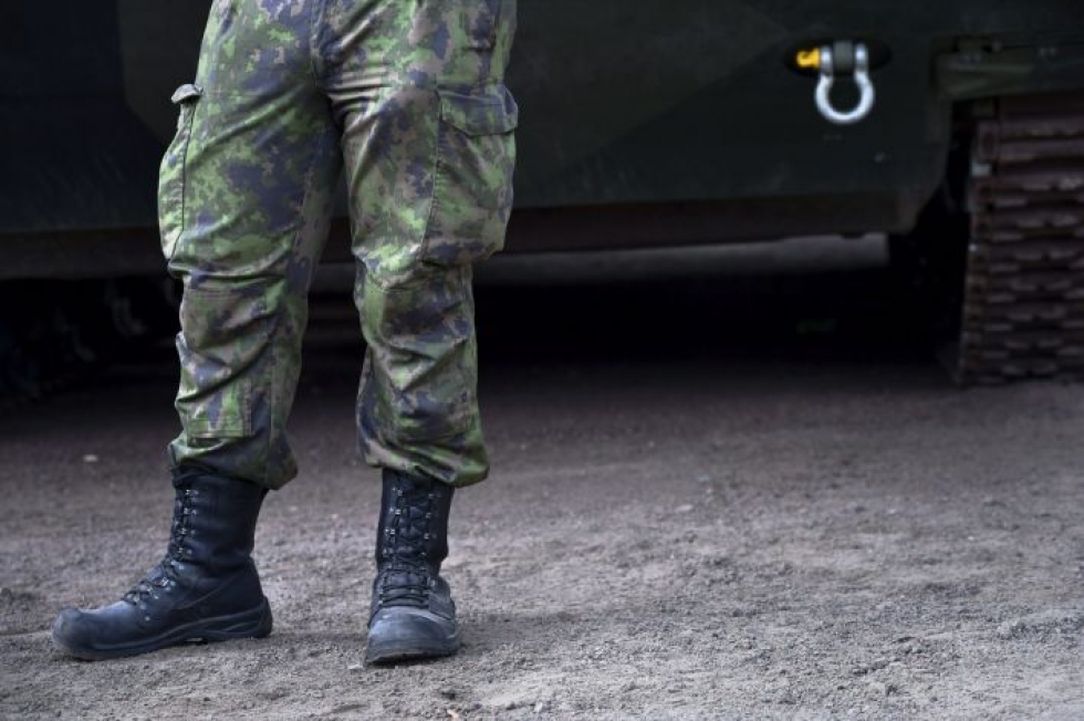 Tähän asti Suomessa on suojelukoulutuksessa taisteluaineiden sijasta käytetty simulantteja. LEHTIKUVA / EMMI KORHONEN
