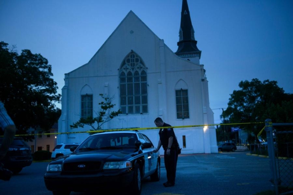 Ampuminen oli yksi pahimpia jumalanpalveluspaikkaan kohdistuneita hyökkäyksiä Yhdysvalloissa vähään aikaan. LEHTIKUVA/AFP
