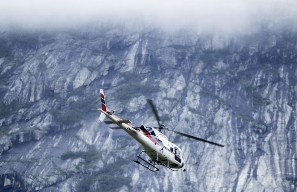 AIM Norway vastaa Norjan ilmavoimien lentokoneiden ja helikoptereiden huollosta, kunnossapidosta ja päivityksistä. LEHTIKUVA/AFP