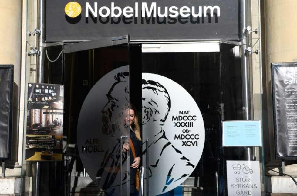 Kirjallisuuden Nobel jäi viime vuonna jakamatta. Lehtikuva/AFP