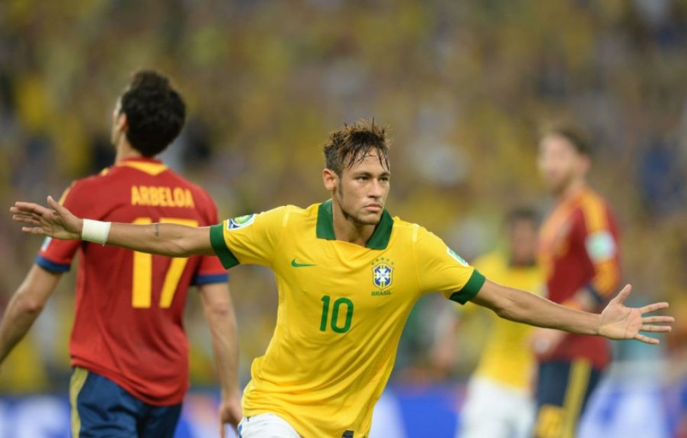 Neymar pelaa Riossa, mutta ei osallistu kesäkuussa Yhdysvalloissa pelattavaan Copa America -turnaukseen. LEHTIKUVA/AFP