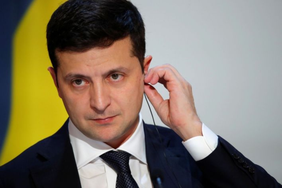 Zelenskyi tuli tunnetuksi koomikkona ennen valintaansa Ukrainan presidentiksi. Lehtikuva /AFP