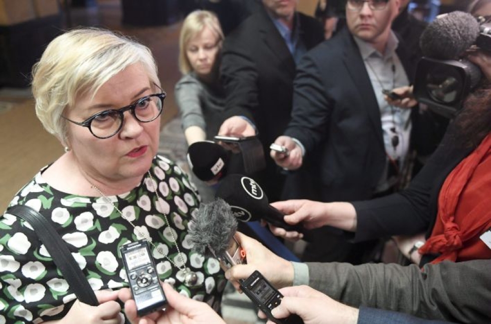 Keskustan kansanedustaja Anu Vehviläinen on vetänyt hallitusneuvottelujen sote-työryhmää.