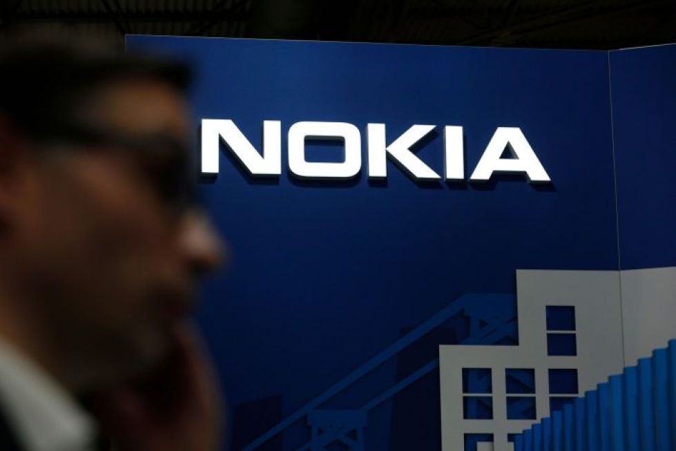 Nokian osakekurssi ei ole toipunut eilisestä romahduksesta. LEHTIKUVA / AFP