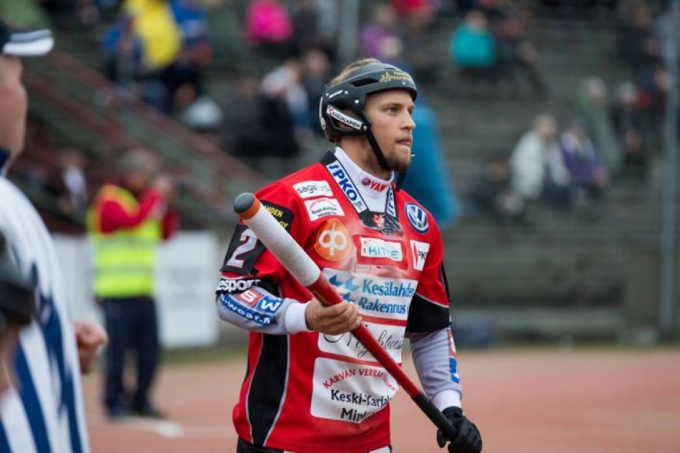 Topi Hurskainen on Kiteen Pallon avainpelaajista.