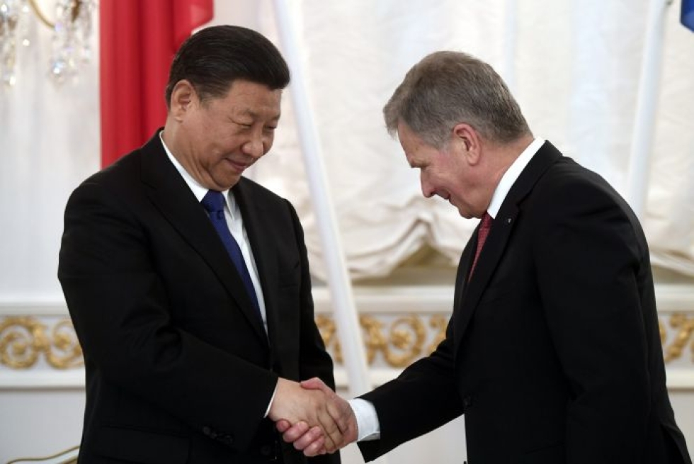 Presidentti Sauli Niinistö aloittaa tänään valtiovierailunsa Kiinaan. Ohjelmassa on muun muassa tapaaminen presidentti Xi Jinpingin kanssa. Arkistokuva