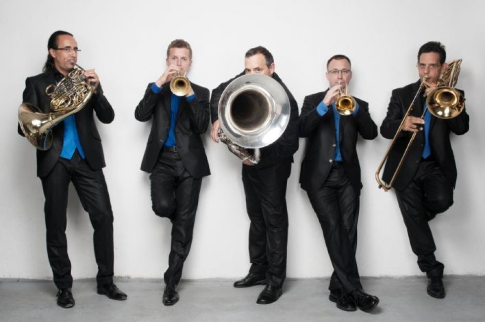 Geneva Brass Quintet tulee Lieksaan ensimmäistä kertaa.