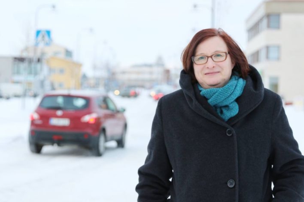 Susanna Saastamoinen arkistokuvassa talvella 2017.