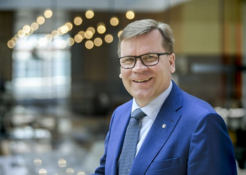 Mikko Helander on toiminut Keskon pääjohtajana vuodesta 2015. LEHTIKUVA / Markku Ulander