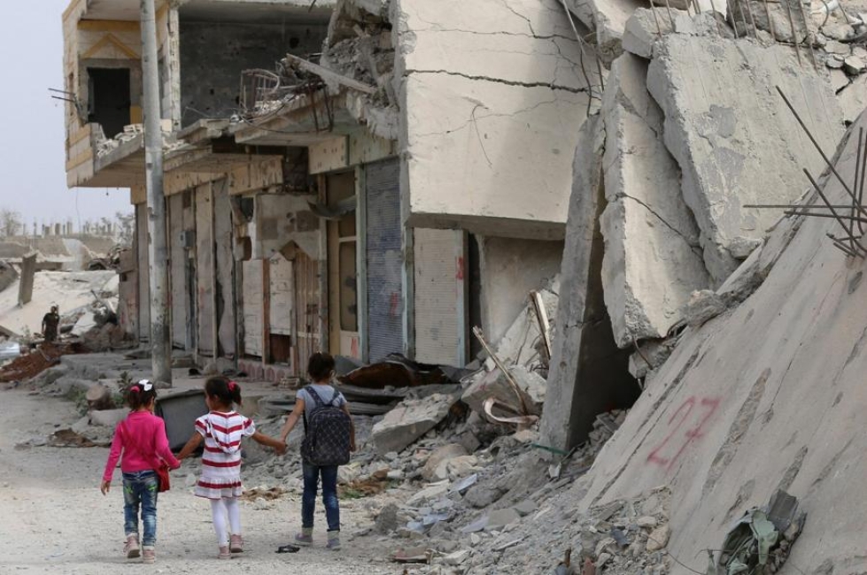 Syyriassa tulitauon on määrä laajeta Aleppon kaupungista koko maahan puoliltaöin. LEHTIKUVA / AFP