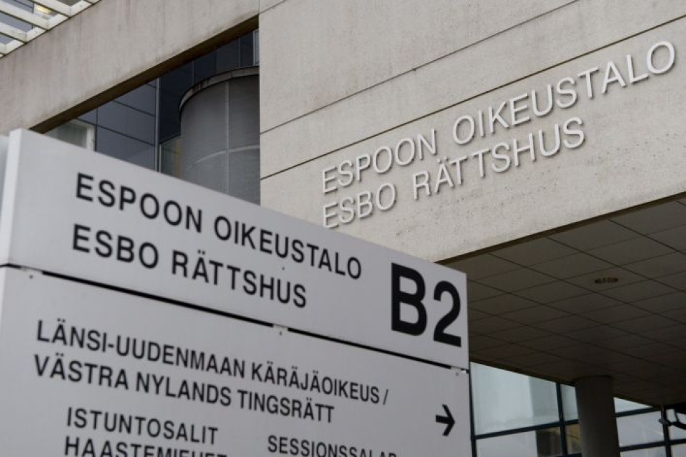 Länsi-Uudenmaan käräjäoikeus tuomitsi kaksi miestä elinkautisiin vankeusrangaistuksiin Lohjan Virkkalassa tehdystä murhasta. LEHTIKUVA / Mikko Stig