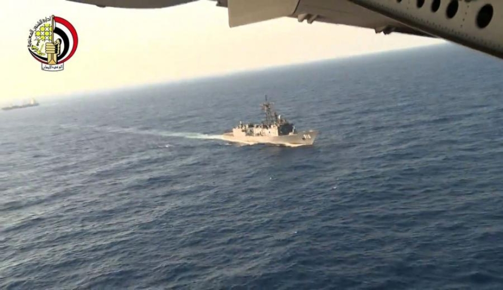 EgyptAirin kone syöksyi Välimereen toukokuussa. LEHTIKUVA/AFP