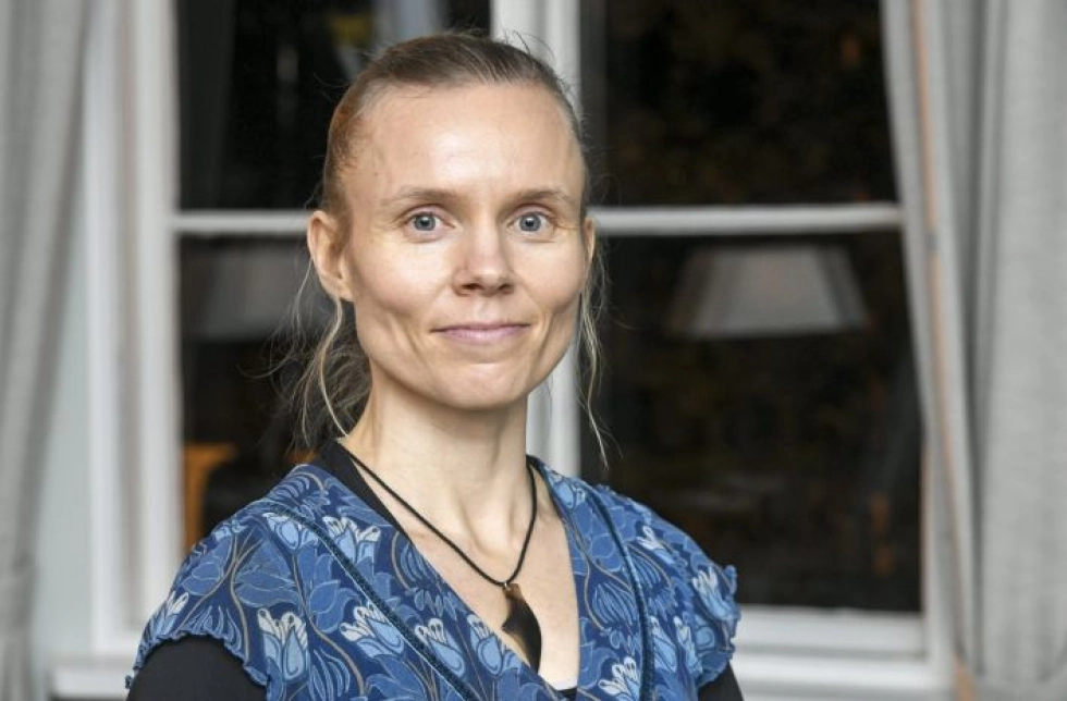 Kaunokirjallisuuden Finlandian voitti Anni Kytömäki teoksella Margarita. LEHTIKUVA / MARKKU ULANDER