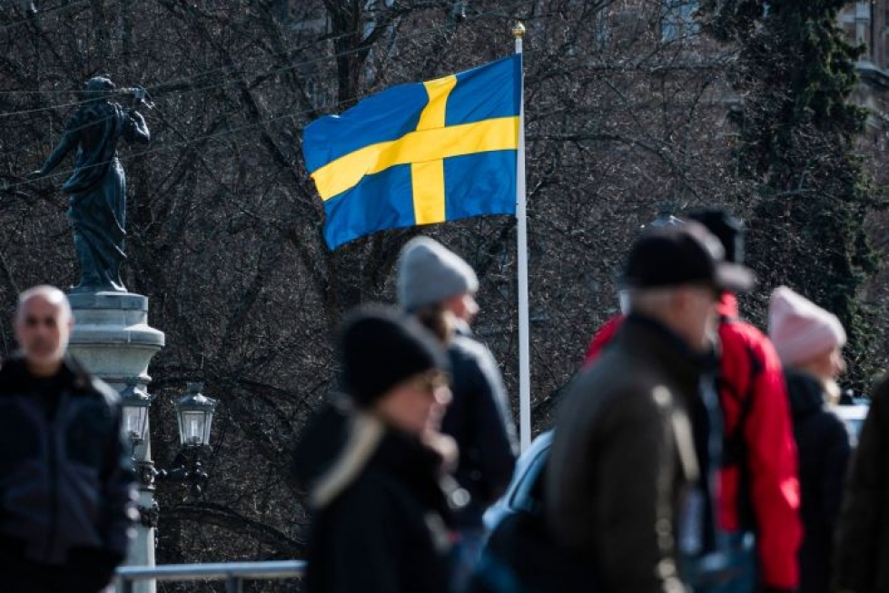 Ruotsissa on tällä hetkellä noin 400 000 työtöntä. LEHTIKUVA/AFP