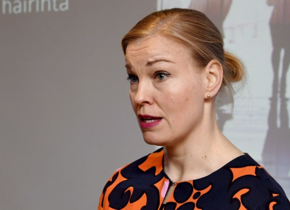 Jenni Järvelä sanoo haluavansa TATin johdossa jatkaa työtä nuorten talous- ja työelämätaitojen sekä yrittäjyystaitojen parantamiseksi. Arkistokuva. LEHTIKUVA / MARKKU ULANDER