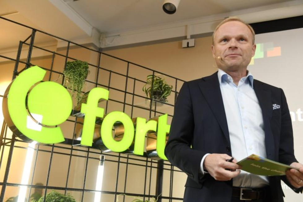 Toimitusjohtaja Pekka Lundmarkin mukaan Fortum paransi tulostaan kaikissa liiketoimintayksiköissä. Arkistokuva. LEHTIKUVA / VESA MOILANEN