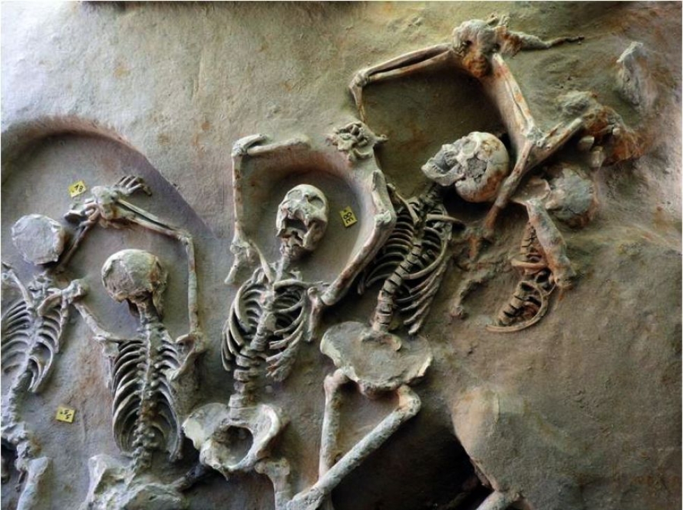 Kuolonuhrit saattavat olla tyranniksi mielineen Kylonin kannattajia 600-luvulta eaa. LEHTIKUVA/AFP
