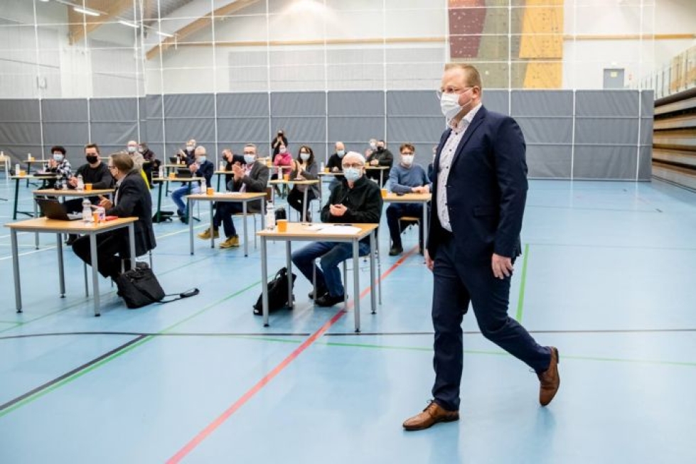 Kunnanvaltuusto valitsi yhteiskuntatieteiden maisteri Jari Tuonosen, 39, Kontiolahden kunnanjohtajaksi reilut kaksi viikkoa sitten.