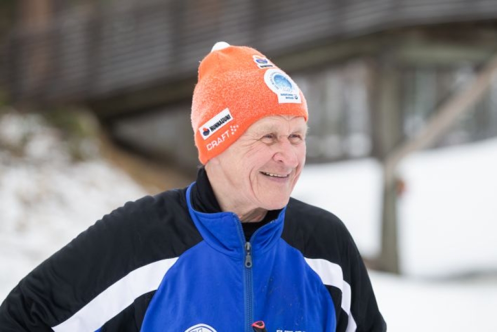 Hiihtolatujen uurastaja Pertti Jalkanen on kerännyt uskomattomia kilometrimääriä viitenä peräkkäisenä talvena.