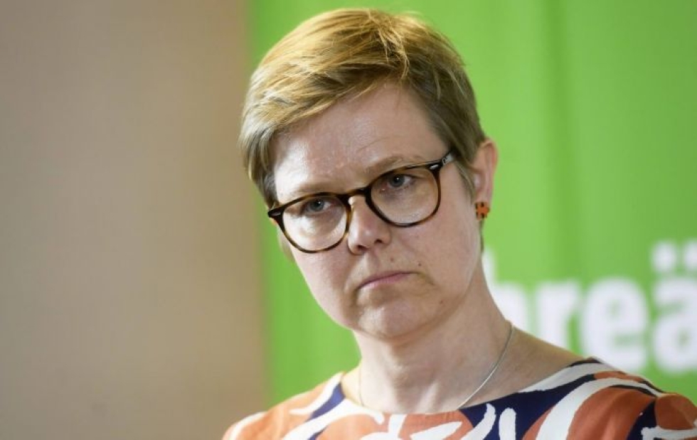 Joensuulainen Krista Mikkonen on vahva ministeriehdokas vihreistä.