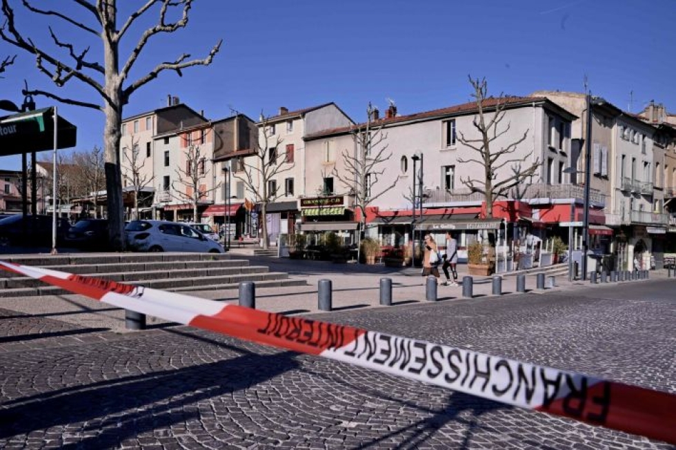 Hyökkäys tapahtui Romans-sur-Iseressä Dromen alueella. Lehtikuva/AFP