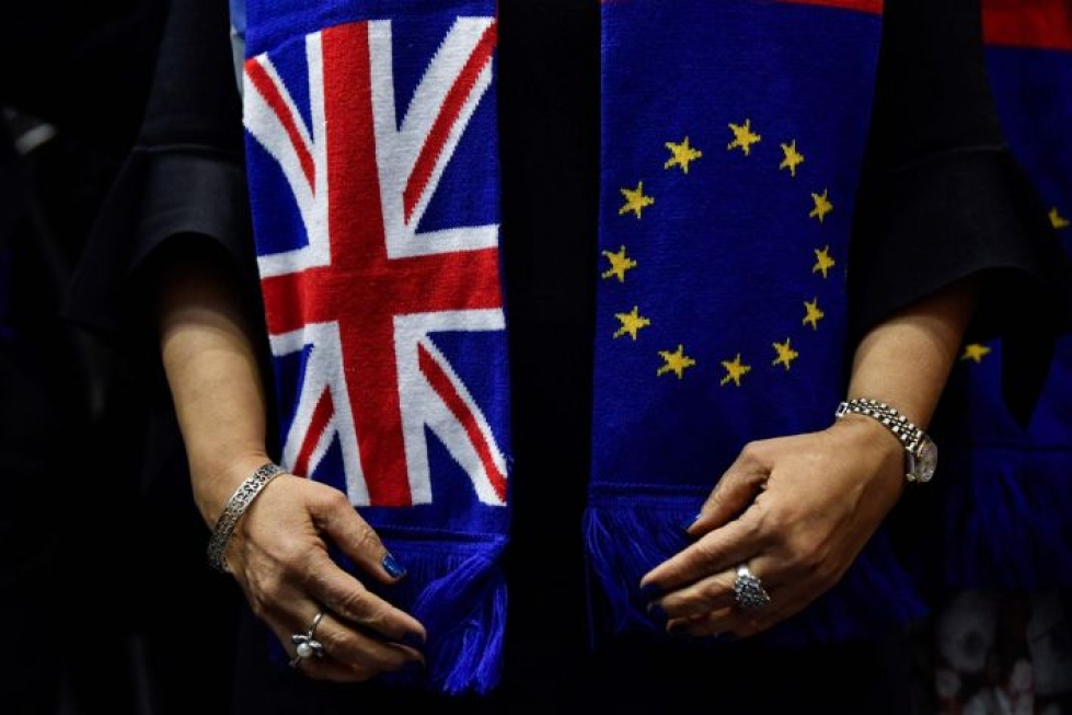 EU:n ja Britannian neuvottelut ovat olleet jumissa. LEHTIKUVA / AFP