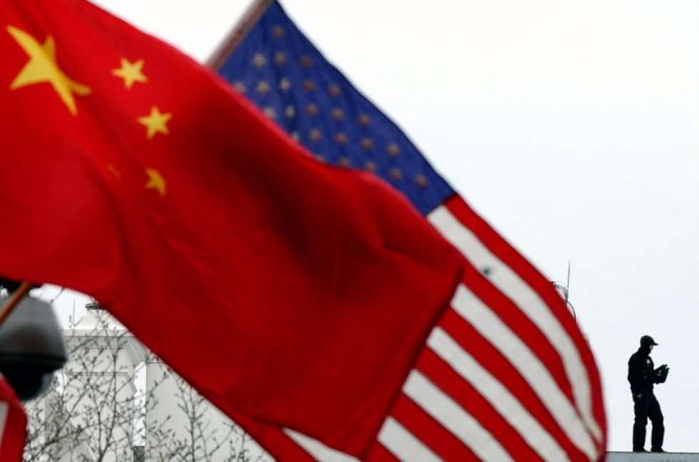 Yhdysvaltain ja Kiinan ensimmäisen vaiheen kauppasopimuksesta saatiin sopu joulukuussa. LEHTIKUVA/AFP