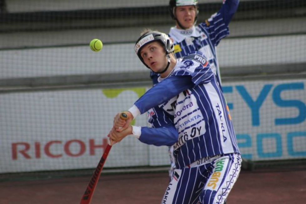 Hannes Pekkinen pelasi Seinäjoella uransa viidennen A-poikien arvo-ottelun.