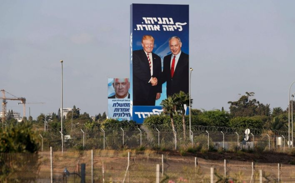 Israelissa äänestetään tänään parlamenttivaaleissa. LEHTIKUVA/AFP