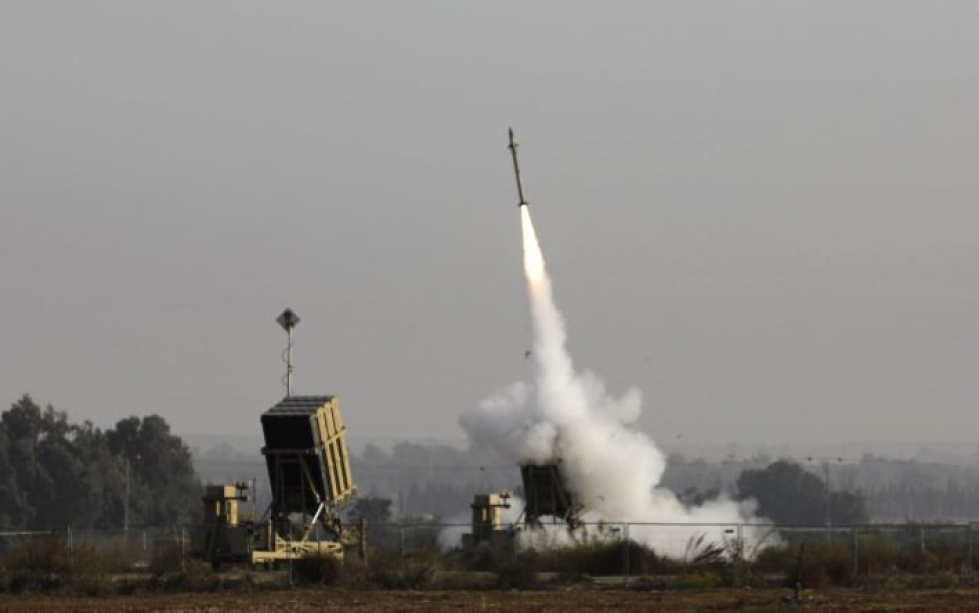 Israel on tehnyt viime päivinä useita ilmaiskuja Gazaan. Israelin armeijan mukaan ne ovat vastausta raketteihin, joita on ammuttu Gazasta. LEHTIKUVA/AFP