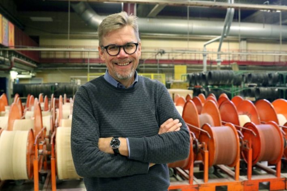 Timo Väänänen vaihtoi ruisleivän kumiin ja toimii Lieksa Tyres Oy:n yrittäjänä.